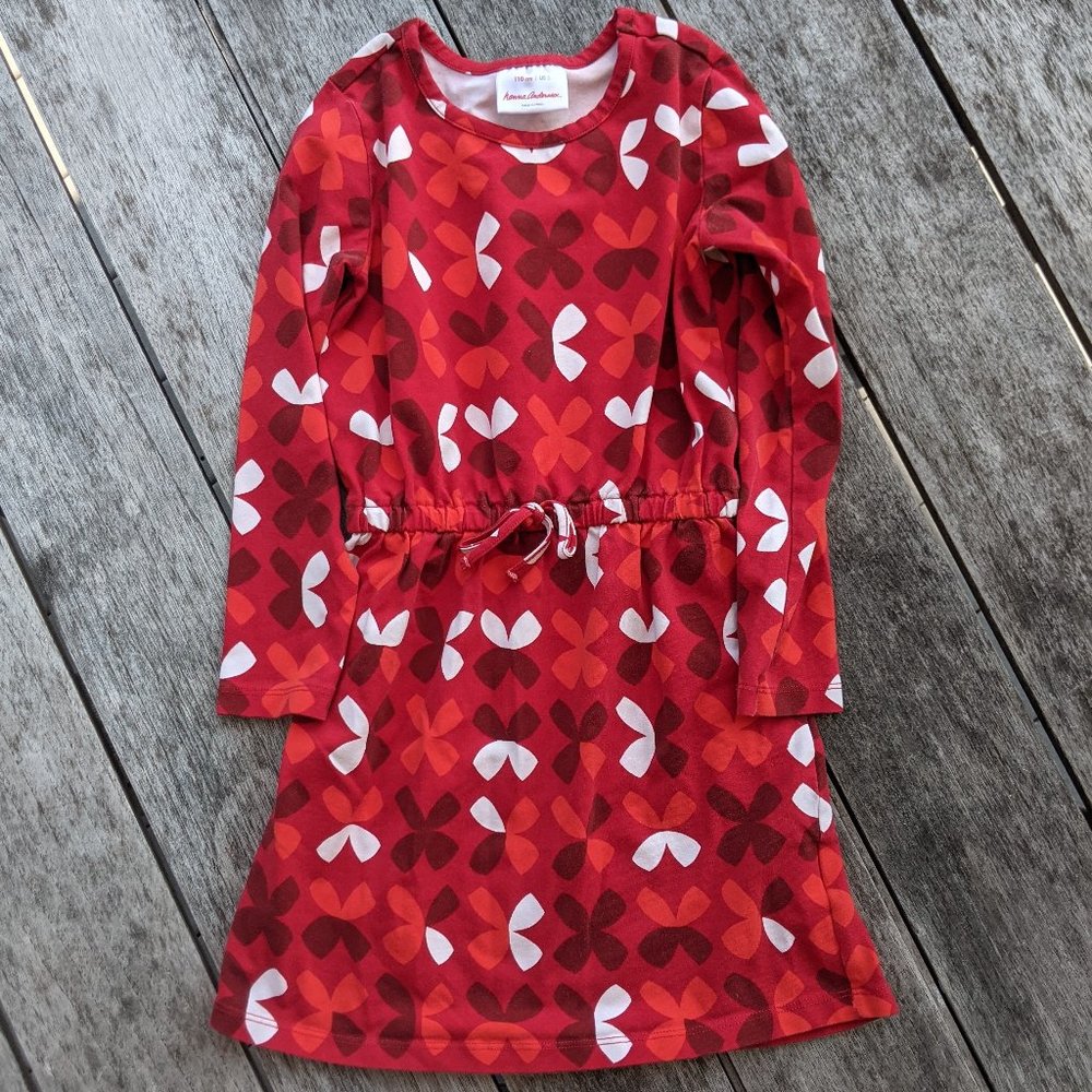 Hanna Andersson Knit Dress Sz 5